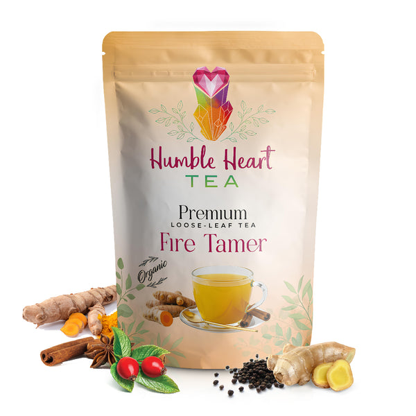 Fire Tamer — Decaf Sencha & Anti-Inflammatory Herbal Tea